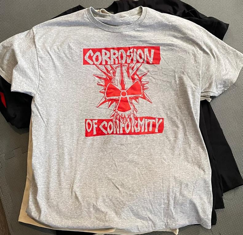Corrosion Of Conformity gray T-shirt All sizes unisex 1F2699