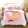 Kawaii Animal Axolotl Bedding Set Bed Cover Adult Kid Bedroom Decor Duvet Cover Pillow Case Set Single Twin Full Queen King Size