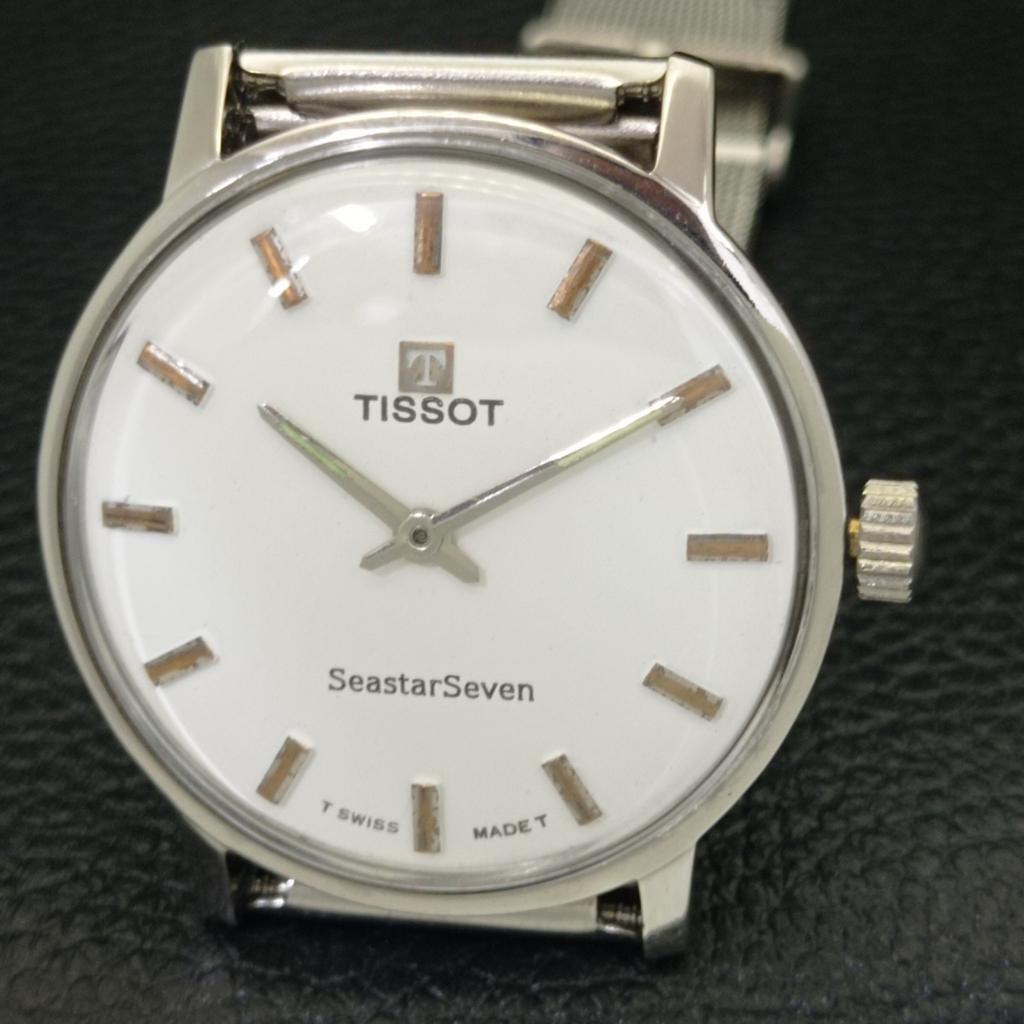 Б/У TISSOT 781 SWISS MENS С РУЧНЫМ ЗАВОДОМ, ЦИФЕРБЛАТ БЕЛОГО ЦВЕТА a432785-2 R113-a432785