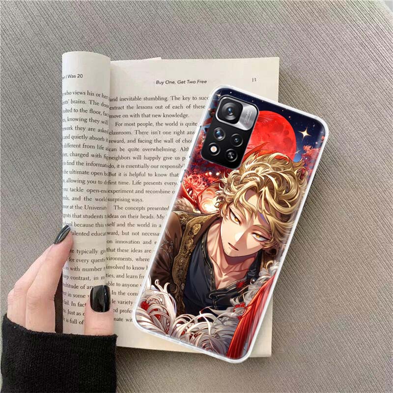 Чехол для телефона Аниме MHA Hawks BNHA Для Redmi Note 13 12 Pro Plus 14 15 Pro 5G 11 11T 11E 11S 10 Pro 10S 9 9S Прозрачный ТПУ Чехол для телефона C