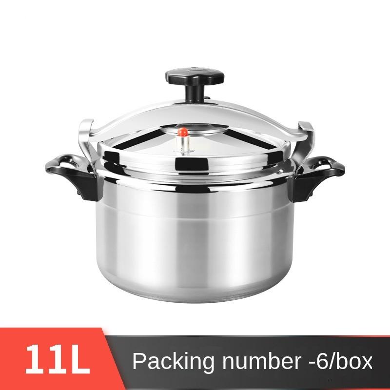 2.5-11L Gas Cooker Pot Aluminum Saucepan Stew Pot Multifunctional High Pressure Cooker  Resturant