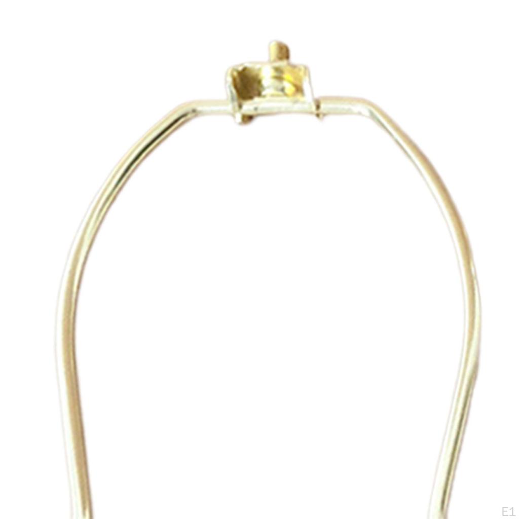 Adjustable Lamp Harp Set for Table/Floor Lighting with 6-10 Inch Base