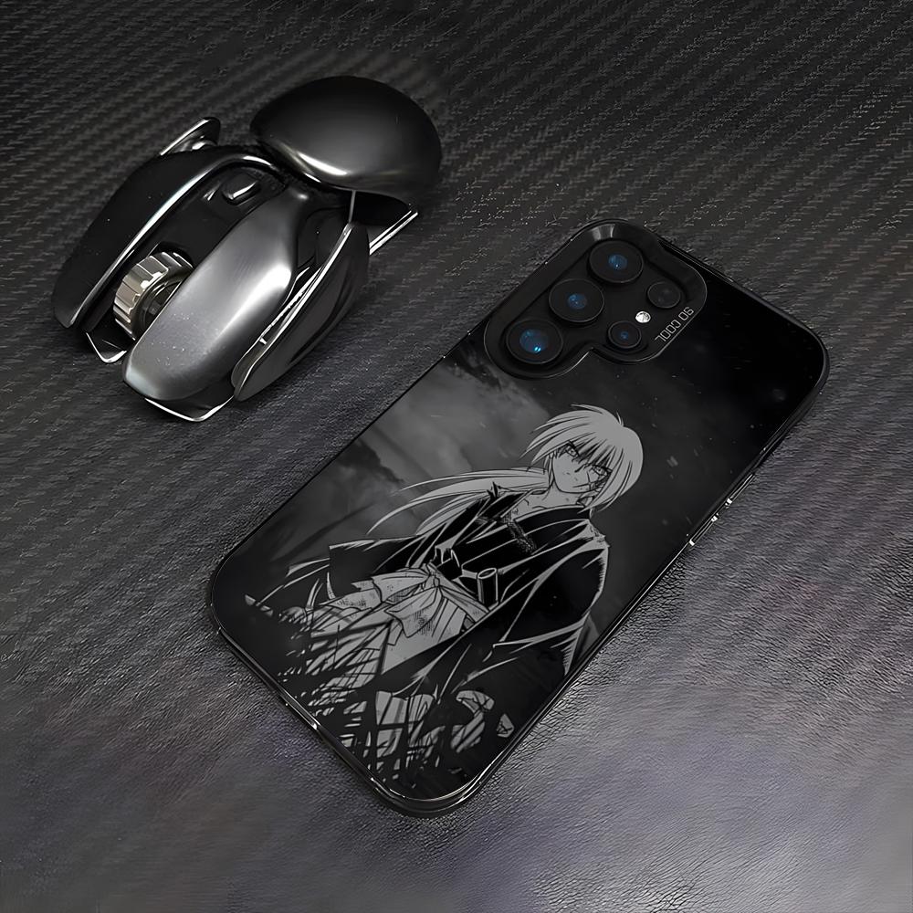 Anime R-Rurouni Kenshin Phone Case For Samsung S26 S25 Plus S20 S20 Plus S22 Ultra S23 FE S21 Plus S21 Ultra Colorful Cover