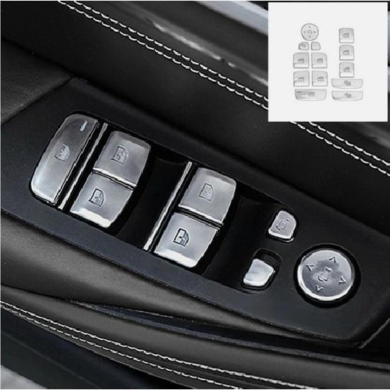 Для BMW 5 серии G30 G38 Накладка на кнопку переключателя стеклоподъемника внутренней двери 2018-