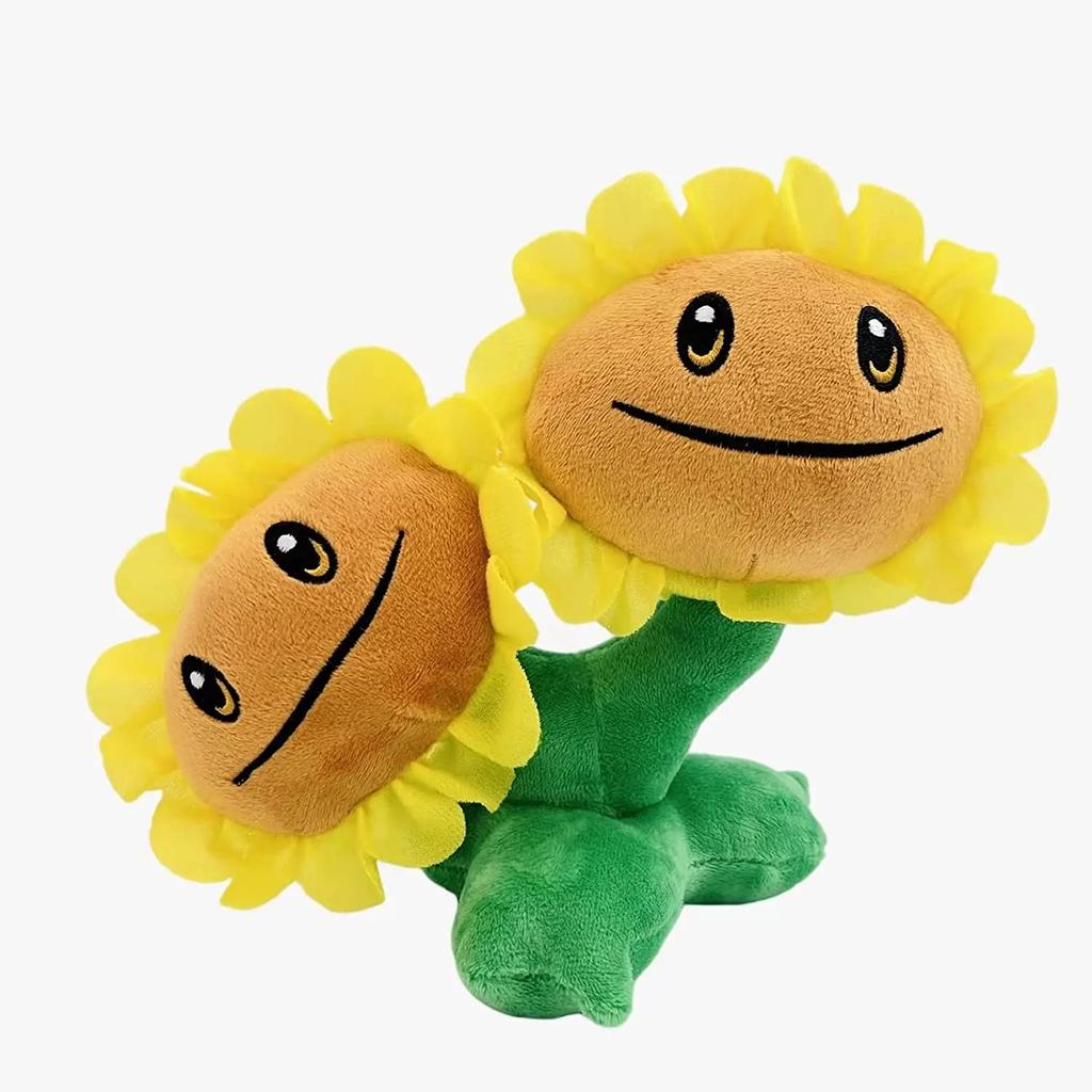 Plants Vs Zombies Plush Toys Gargantuar Zombie Yeti Sunflower Hypno Shroom Chomper Cherry Bomb Peashooter Children Birthday Gift