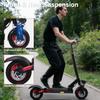 Foldable Adult Electric Scooter with Seat 48V15AH Up to 55KM Range,10" All-Terrain Tire IP54 Dual Disc Brake Cruise Control
