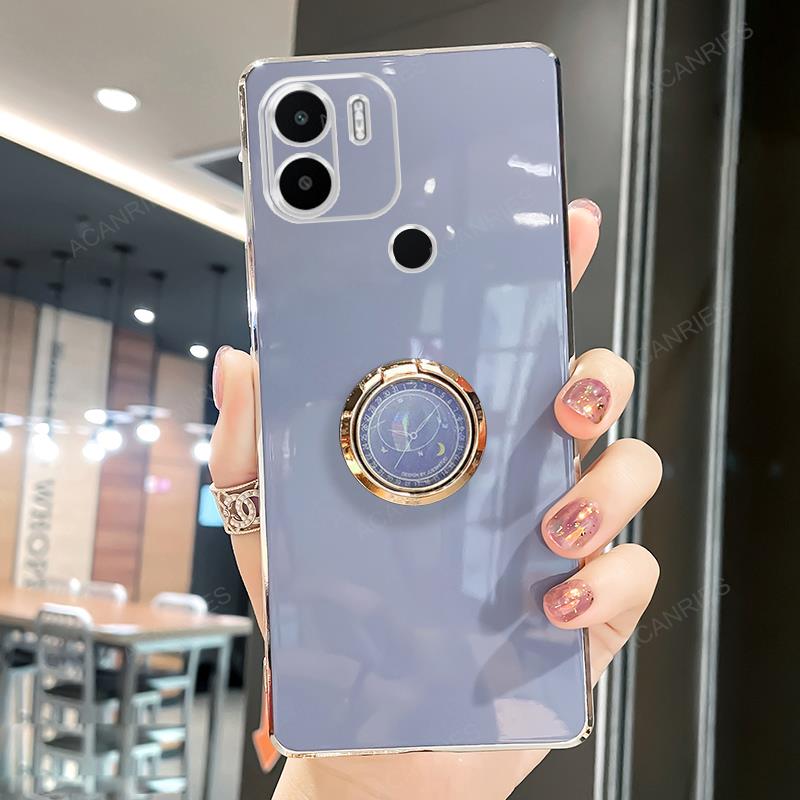 Redmia1 Redmia2 Роскошный чехол-подставка с кольцом-держателем для Xiaomi Redmi A1 A2 Plus A 1 2 Мягкая силиконовая задняя крышка A1plus A2plus