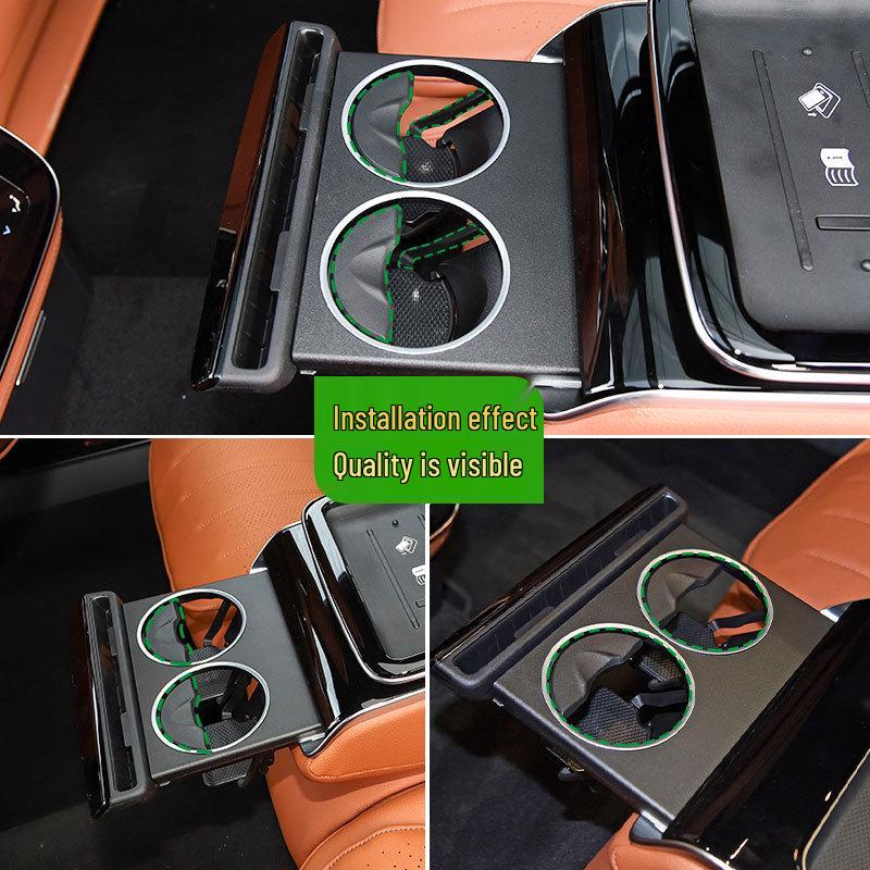 Rear Cup Holder Clip for Mercedes-Benz GLC, E-Class, S-Class, EQS Armrest