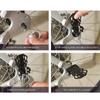 2Pcs Durable Mtb Rear Seat Footrest Mounted On Back Wheel Bike Pedals Folding Footboard Cycling Accessories Bicycle Foot Pedal