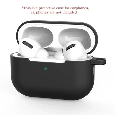 Защитный чехол для AirPods Pro Силиконовый Новый Однотонный Мягкий чехол для Bluetooth-гарнитуры Защитная крышка