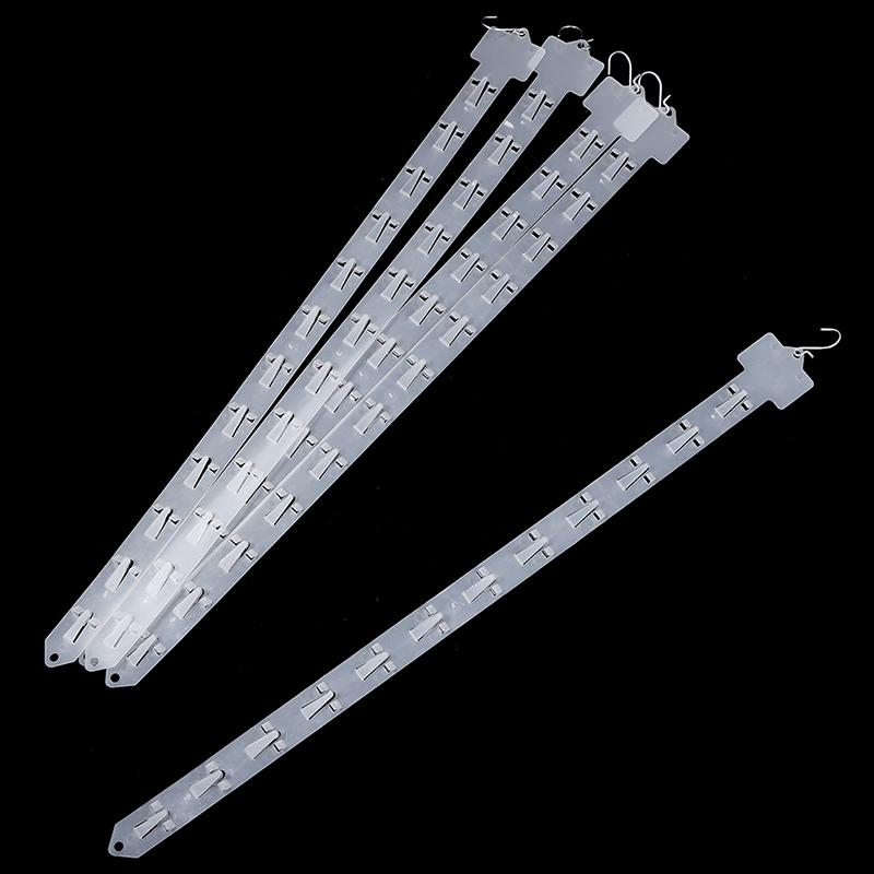Supermarket Hanging Strip 12 Hanging Plastic Food Transparent Hook Environmental