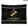 Custom Name AIK2Printed Tapestry – Wall Hanging for Bedrooms, Dorms, and Home Decor