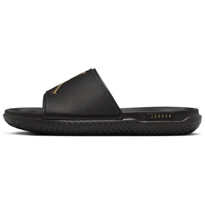 Шлепанцы Air Jumpman Slide Черный Металлик Золотой FQ1598-007
