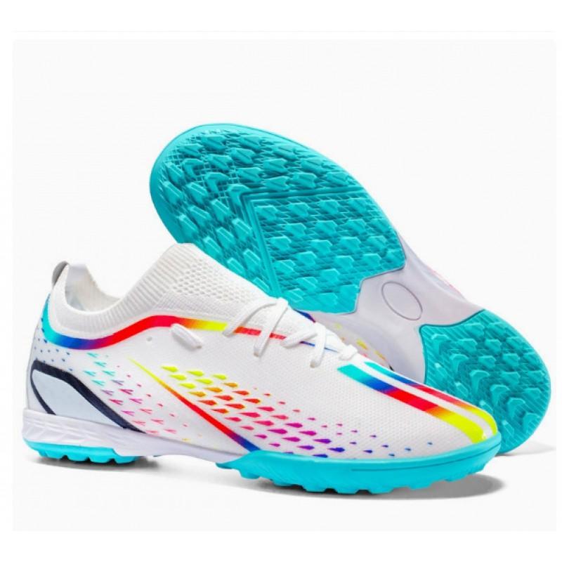 Youth Adult Soccer Cleats TF AG Studs Turf Grass Field Training Match Lightweight Low-Cut Football Shoes