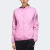 adidas Women's WB BOS Windbreaker Jacket Pink FJ1110