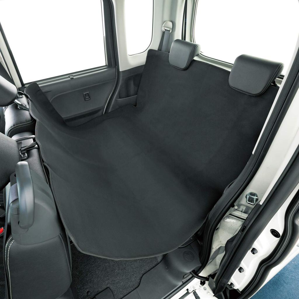 Bonform 7283-16BK Luggage Mat, Waterproof Deo, Light/Normal Car, Cargo Area Cover, 49.2 X 63.0 Inches (125 X 160 Cm), Black