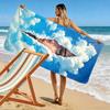 Лицевое полотенце Sky Dreamer Обязательное пляжное полотенце для пляжного отдыха