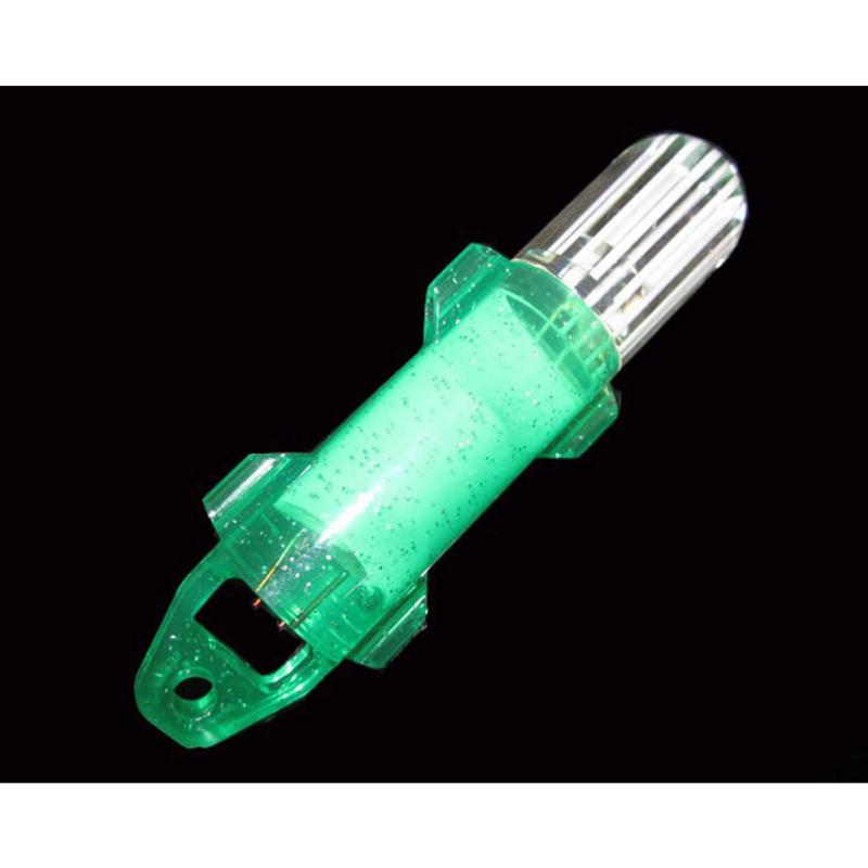 Волоконно-оптический светильник, мини-светодиодная приманка для подводной рыбалки с глубоким падением, индикаторная приманка для привлечения рыбы