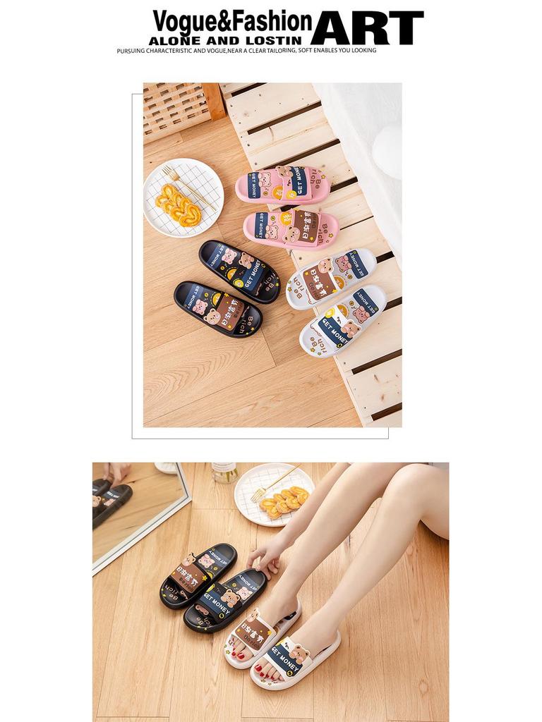 Женские нескользящие летние домашние тапочки — милые и удобные для студентов и девочек