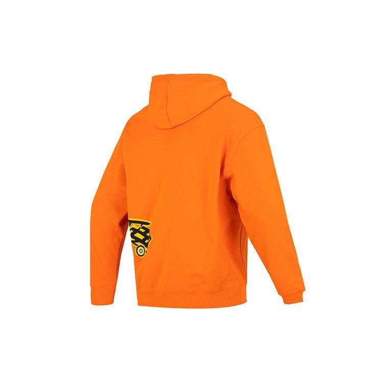 Puma Классическая уличная спортивная толстовка с капюшоном и логотипом, мужская, оранжевая 539966-23