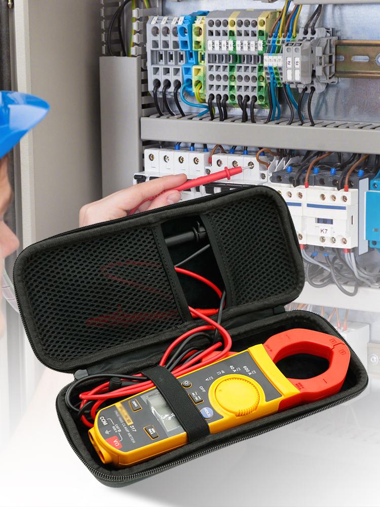 Жесткий защитный бокс EVA для цифровых токоизмерительных клещей Fluke 317, переносная сумка для хранения мультиметра, чехол для токоизмерительных клещей Fluke F319 F365
