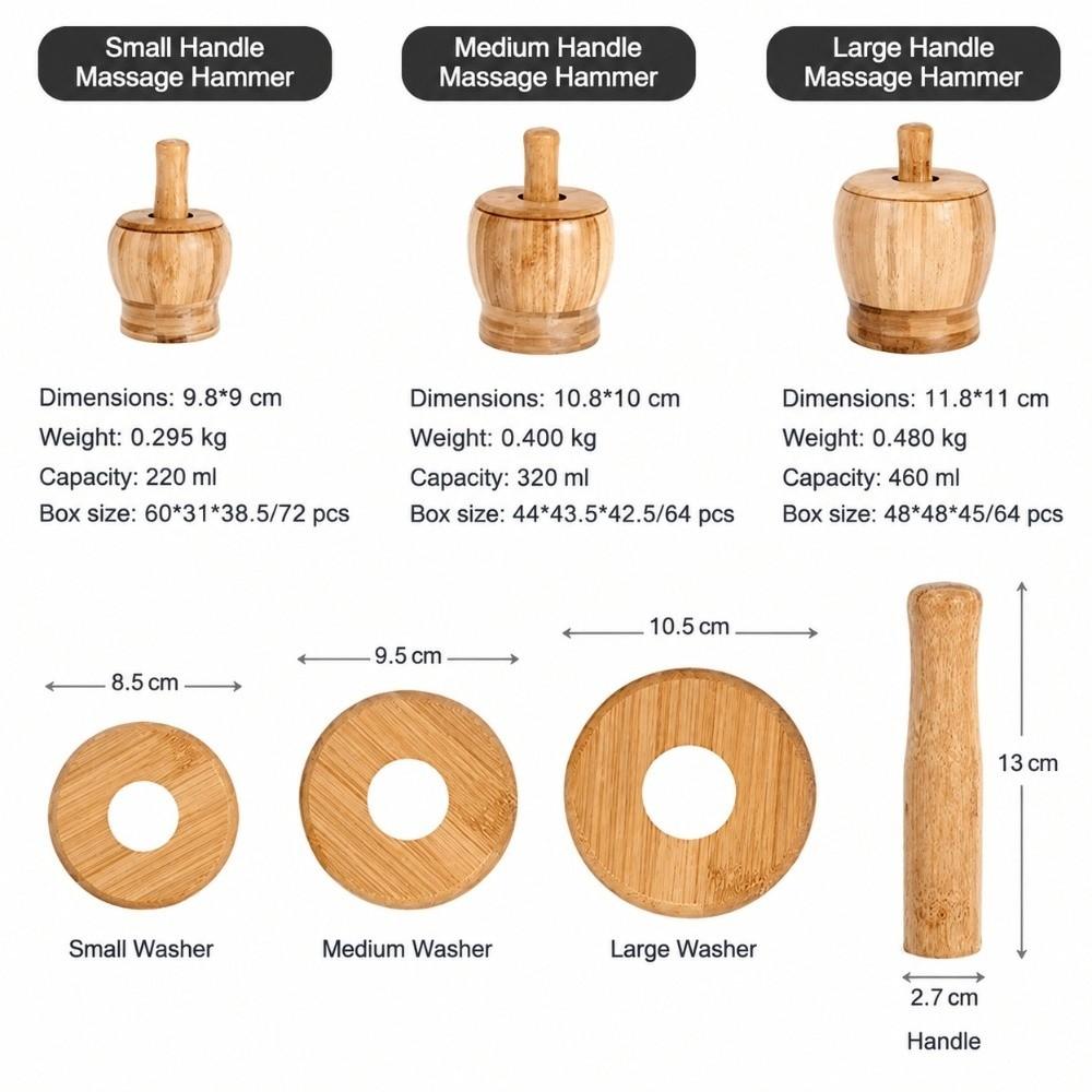 Bamboo Garlic Masher Bowl Thick Base Spice Grinding Tool Garlic Grinder Bowl Home Cooking Prep