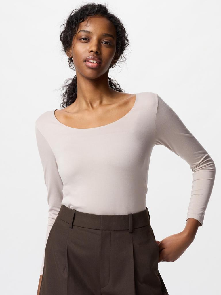 Uniqlo Футболка Heat Tech U Neck часть 8 