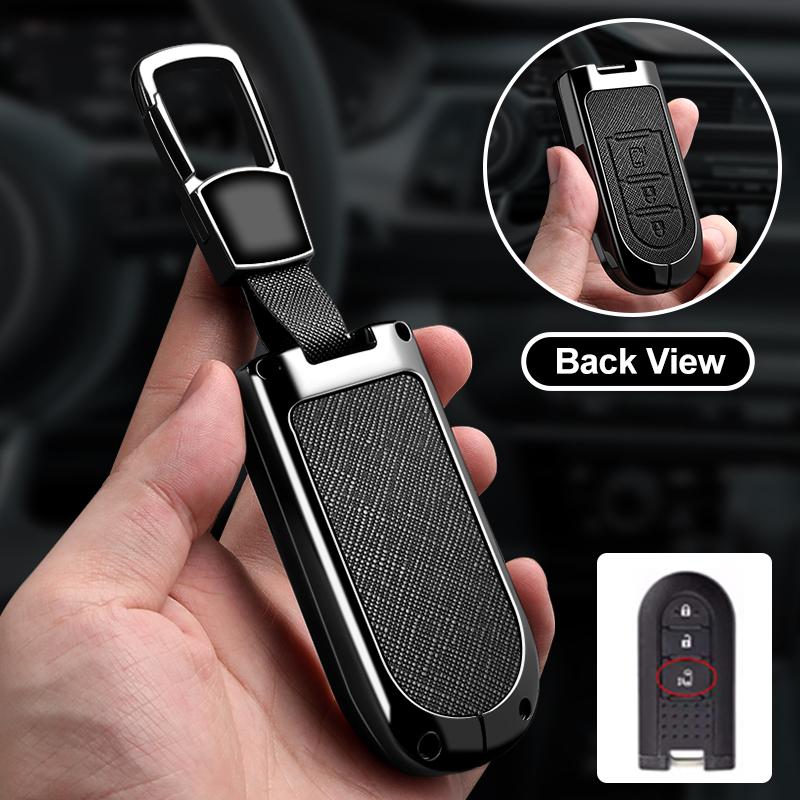 Металлический чехол-брелок для автомобильного ключа для Toyota Roomy Tank Passo Roomie Для Daihatsu La600S La610S La150S Холщовый Tanto Move