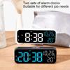 Backlight Digital LED Clocks Temperature Date Display Table Clock New Electronic Clock  for Bedroom