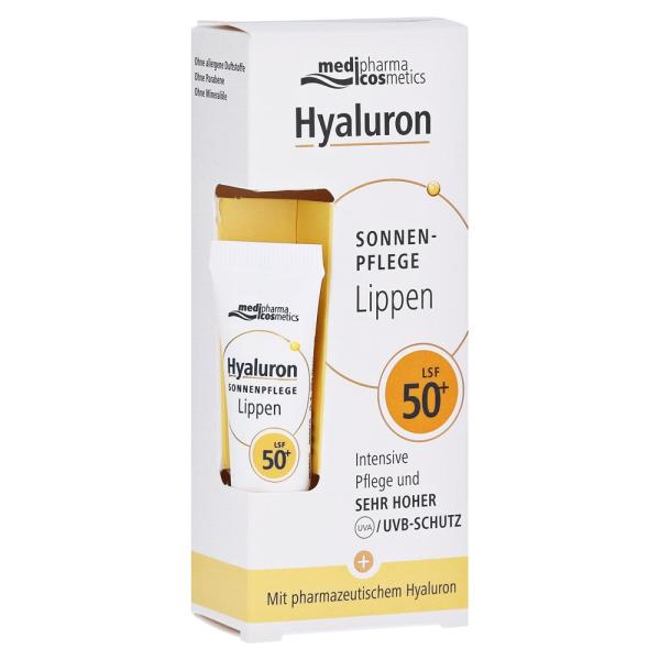 medipharma Гиалуроновый солнцезащитный крем для губ SPF 50+ 7 мл