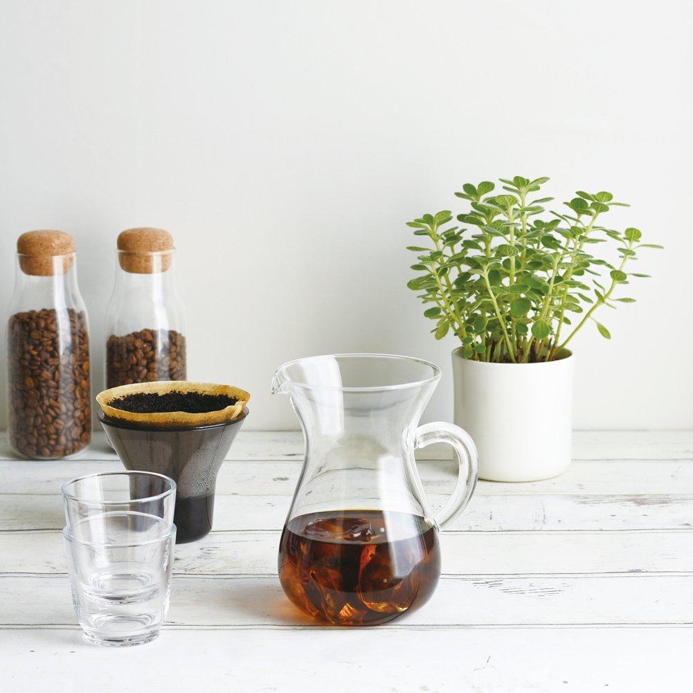 Kinto SCS Coffee Carafe Set 4cups Plastic Safe Gift Present 27644 Microwave/Dishwasher