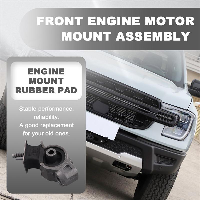 A16P-Front Engine Mount Rubber Bracket For Ford Ranger PX P4AT P5AT DPA 2.2 3.2 2.5 Auto/Manual Engine Motor Support