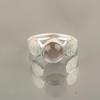 Натуральный Аметрин Драгоценный камень Ручная работа Ювелирные изделия из серебра 925 пробы Кольцо-заявление RR-1-21