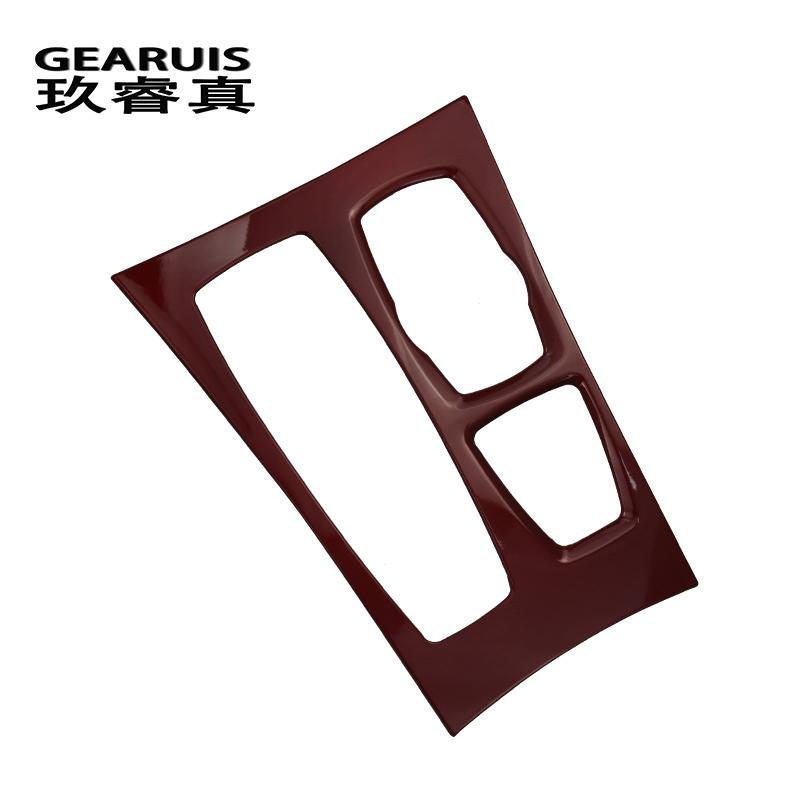 Интерьер автомобиля, коробка переключения передач, панель, наклейки, накладки, молдинги, полоски, наклейки, Стайлинг автомобиля для BMW X5 X6 E70 E71, авто