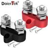 DaierTek 5/16" Terminal Block Studs M8 48V Junction Block Bus Bar Insulated Dual Power Distribution Stud Positive Negative RV