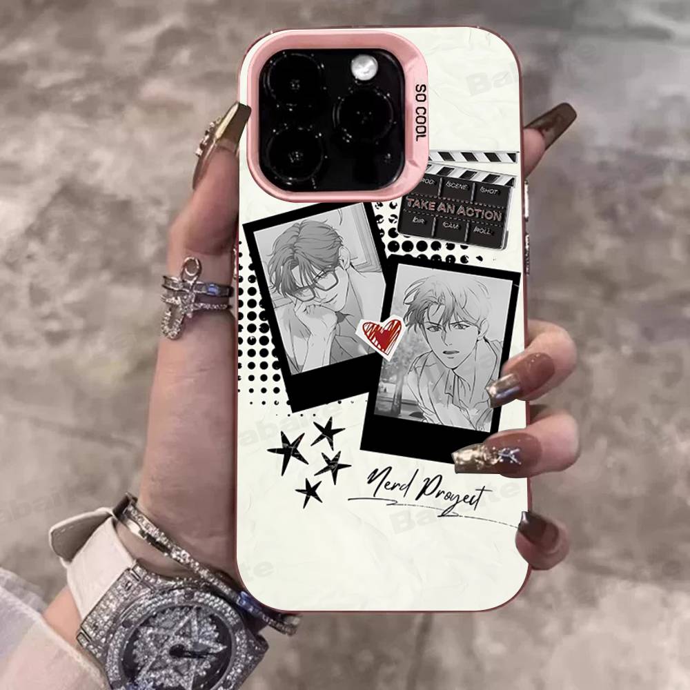 Чехлы для телефона Nerd Project bl Anime для iPhone 17 16e 15 14 13 12 11 Plus Pro Max ProMax Цветные чехлы