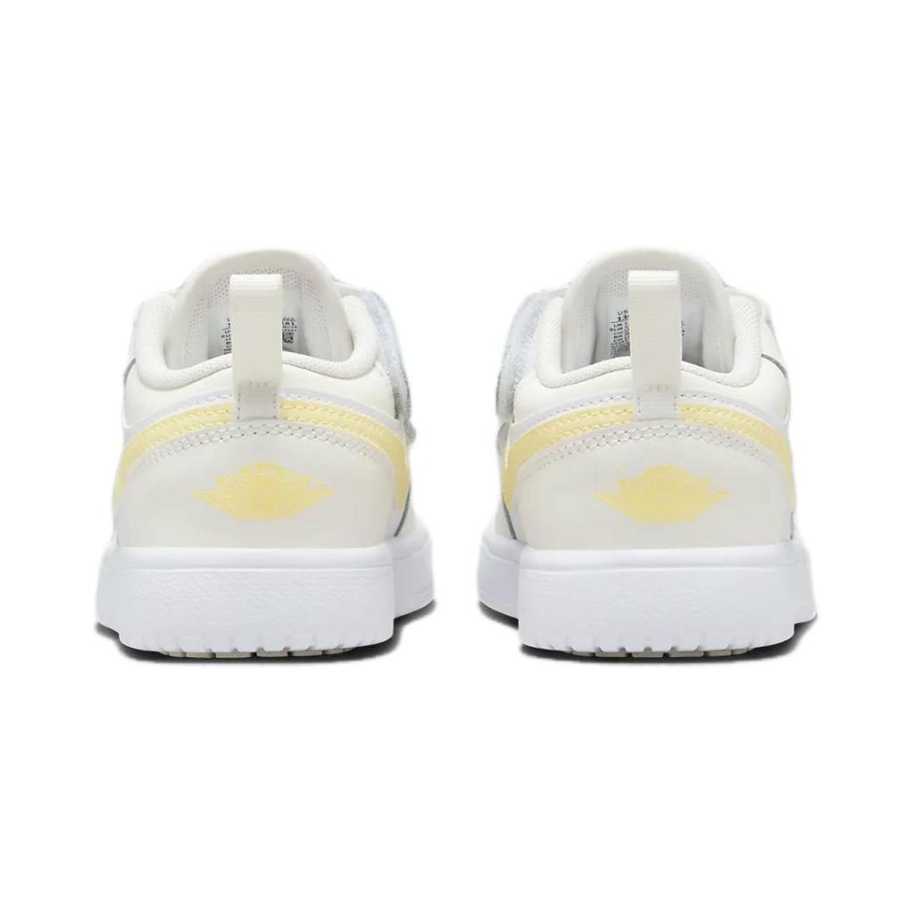 Air Jordan 1 Low ALT PS Sail Light Laser Orange Kids Sneakers White Laser-Fuchsia FN7376-181