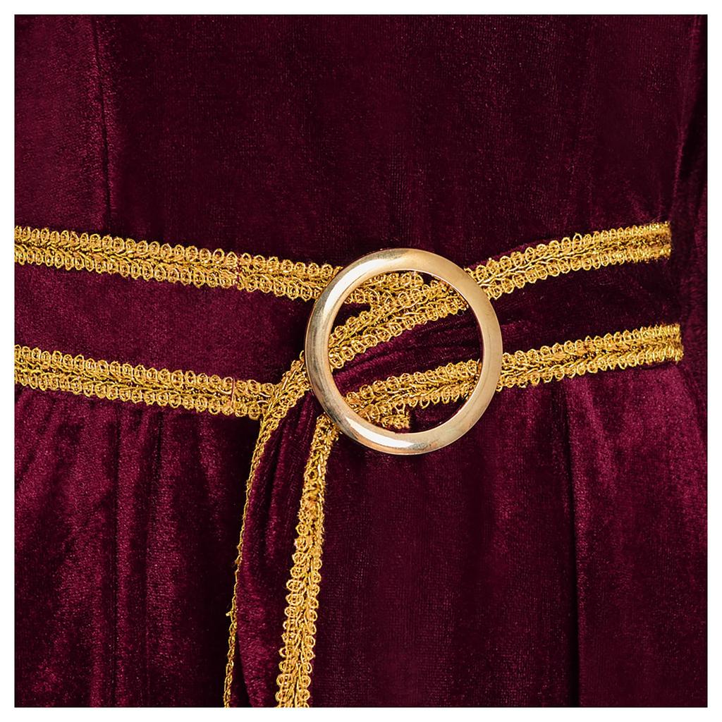 Midoriya Mother Gothel Cosplay Costume, Tangled, Green Fairy Tale Witch Costume (XS)