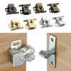 2Pcs Double Roller Catches Cupboard Cabinet Door Latch Antique Furniture Door Catch Latch Hardware Home Wardrobe Cabinet Catches