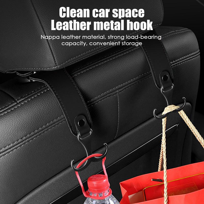 Purse Hook For Car Headrest Vehicle Storage Supplies Auto Seat Back Hangers For Drivers Travelers Outdoor Enthusiasts Sedans