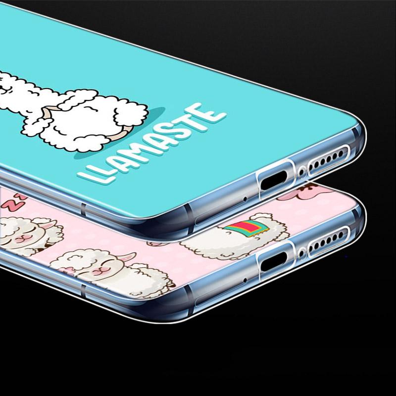 Мягкий силиконовый чехол из ТПУ с изображением ламы альпаки для Xiaomi Mi Note 11 10T 10 9 9T SE 8 Lite Pro Ultra 5G, чехол для телефона