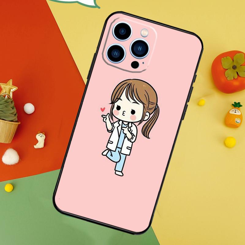 Медицинский чехол для медсестры, чехол для здоровья, чехол для iPhone 15 16 11 13 12 14 Pro Max Mini X XR XS 7 8 Plus, задняя крышка, корпус