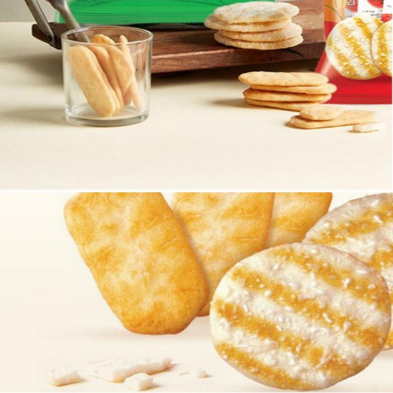 Crown Rice-Biscuits, 2 * 253g(44 Small Bags)