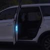 4шт открытые двери автомобиля светоотражающие знаки безопасности предупреждающие наклейки декор