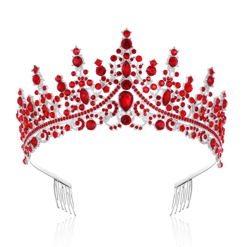 Свадебный головной убор Аксессуары для волос Банкетная вечеринка Прическа Корона Корона