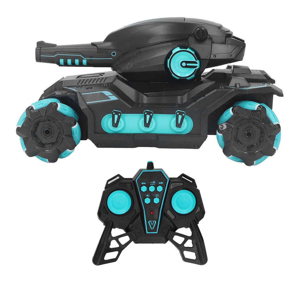 2.4Ghz RC Tank Car 1000 шт. Водяной шар, распыляющий вращающийся на 360 градусов игрушечный автомобиль с дистанционным управлением