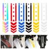 Fender Decals Star Arrow Stripes Motorcycle Reflective Stickers Car Motorbike Scooter Safety Driving Warning Refit Accessories