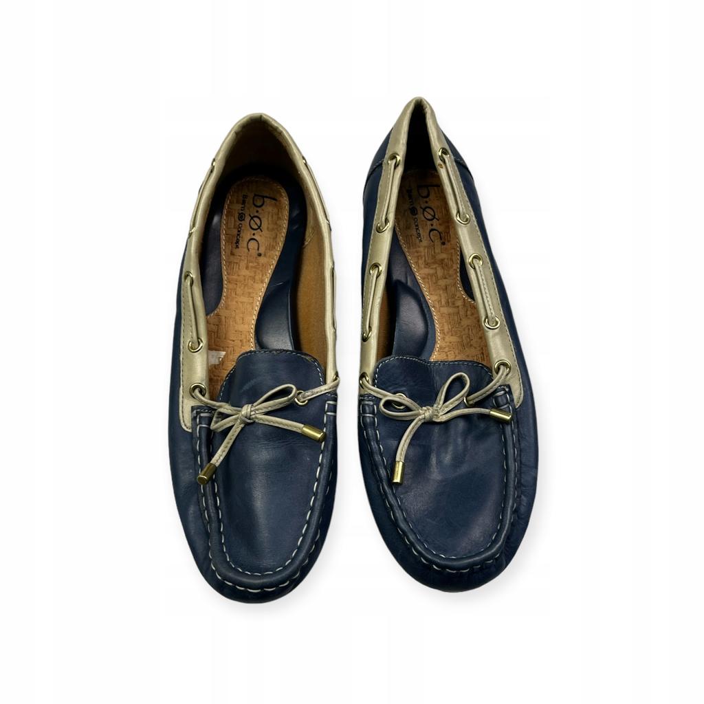 Женские мокасины синие Born O Concept 39 - Б/у