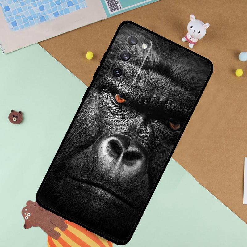 Monkey Gorilla Ape Baby Soft Case For Samsung Galaxy S24 Ultra S9 S10 S20 S22 S21 Plus S23 FE S25 Ultra Funda Cover
