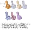 Dust-proof Bronzing Elastic Chair Cover Full Cover Wedding Chair Cover  Restaurant